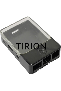 Корпус ACD RA175 Black Case w/Sense Hat hole for Raspberry Pi 3 B (CBPIHAT-BLK)
