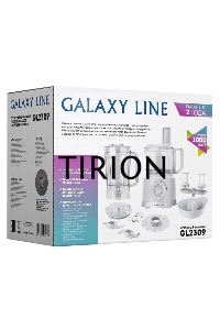Кухонный комбайн Galaxy Line GL 2309, белый, пластик. чаша 1,5 л, 1000 Вт, 2 скорости и импульс. режим