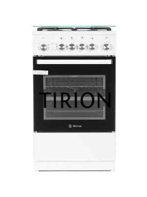 Газовая плита De Luxe 5040.40г(кр)чр белый