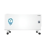 Конвектор Thermex Frame 2000E белый, 2000 Вт, 25 м2, термостат, дисплей, WiFi