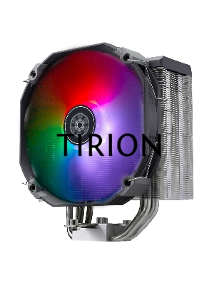 Вентилятор Silverstone G53ARV140ARGB20  High-performance 140mm CPU cooler with four Ø6mm copper heat-pipes designed specific 