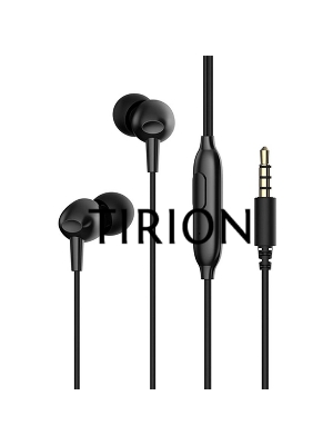 Наушники проводные Havit Wired earphone  черный