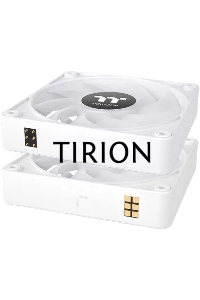 Комплект вентиляторов для корпуса Thermaltake CT140 EX ARGB Sync (3 шт.) белый, 140 мм, 1800 об/мин, 30.7 дБ, 4 pin
