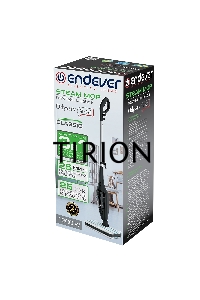 Паровая швабра Endever Odyssey Q-623 черный, 1600 Вт, 0,35 л