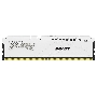 Оперативная память Kingston Fury Beast, DDR5, 16GB (1x16GB), 6000MHz, CL36, с радиатором, белый