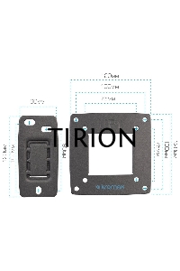 Кронштейн Kromax OPTIMA-104 черный, 10