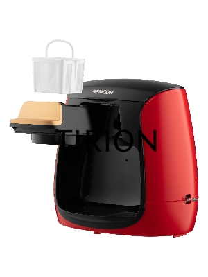 Кофеварка капельная Sencor SCE 2101RD красный, исп. кофе - молотый, 0.3 л. 500 Вт.