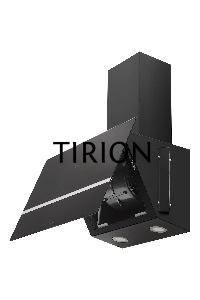Вытяжка кухонная наклонная Krona BRUNA 600 BLACK S чёрный