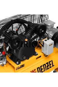 Компрессор воздушный рем. привод BCV 4000-T/100, 4,0 кВт, 100 литров, 690 л/мин Denzel
