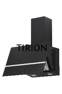 Вытяжка кухонная наклонная Krona BRUNA 600 BLACK S чёрный