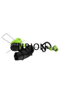 Триммер аккумуляторный GreenWorks GD40LT, 40V, 38 см, с 1хАКБ 8 Ач и ЗУ (2112207UH)