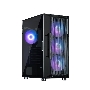 Компьютерный корпус ZALMAN I3 NEO ARGB BLACK, ATX, BLACK, FRONT MESH, WINDOW, 2x3.5