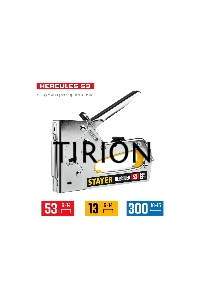 Степлер STAYER HERCULES-53 степлер стальной тип 53, 13, 300