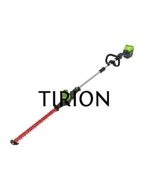 Кусторез штанговый аккумуляторный GreenWorks GD60PHT61, 60 В, 51 см, бесщеточный, без АКБ и ЗУ (2301107)