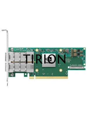 Сетевая карта Infiniband/ Nvidia ConnectX-6 DE InfiniBand adapter, HDR, single-port QSFP56, PCIe 4 .0 x16, No Crypto, Tall Bracket