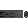 Клавиатура + мышь A4Tech Fstyler FG2400 Air2 клав:черный мышь:черный USB беспроводная slim (FG2400 AIR2 BLACK)