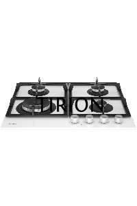 Встраиваемая газовая панель Hotpoint HGS 62F/WH, независимая, белый