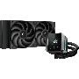 Система жидкостного охлаждения DEEPCOOL MYSTIQUE 240 ARGB черный, 120 мм, алюминий, 2150 об/мин, 36.49 дБ, 4 pin, 280 Вт
