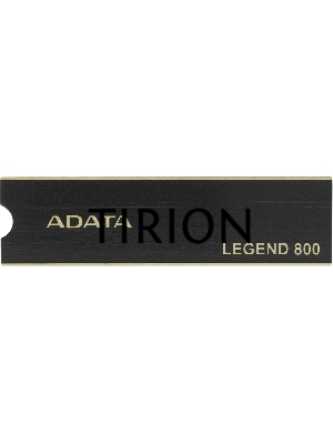 Накопитель SSD ADATA LEGEND 800, 1Tb, PCIe 4.0 x4, M.2 2280, NVMe, R/W 3500/2200, с радиатором