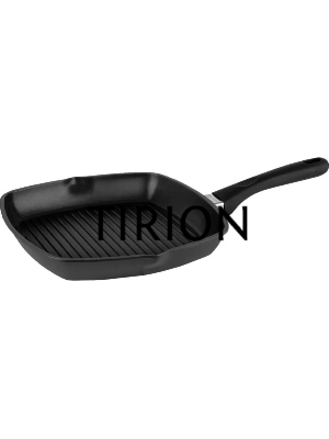 Сковорода-гриль Rondell Patron RDA-1443, 28см, без крышки, серый