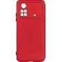 Чехол (клип-кейс) DF poOriginal-06  для Poco M4 Pro (4G)  красный