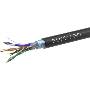 Кабель информационный Suprlan Standard 01-1028-1, кат.5E FTP 4 парыX24AWG, PE внешний 305м, черный