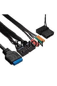 Компьютерный корпус Minitower ExeGate mEVO-9302-NPX400 (mATX, БП 400NPX с вент. 12см, 2*USB+1*USB3.0, HD аудио, черный, с RGB подсветкой)