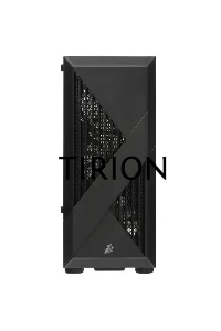 Компьютерный корпус 1STPLAYER FIREROSE F3-A Black / ATX, TG / 4x120mm LED fans inc. / F3-A-BK-4F1