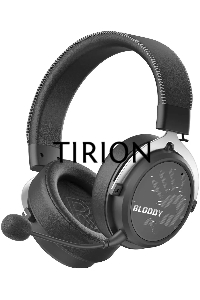 Наушники с микрофоном A4Tech Bloody MR590 Sports черный 1.5м мониторные BT/Radio/3.5mm оголовье (MR590 + WIRED/SPORT BLACK)