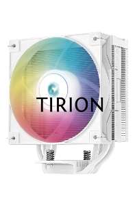 Кулер для процессора DEEPCOOL AG400 DIGITAL WH ARGB белый, 120 мм, алюминий/медь, 2100 об/мин, 31.6 дБ, 4 pin, 220 Вт, 152.7 мм