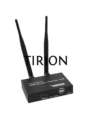 Удлинитель ORIENT VE054, WiFi HDMI KVM Extender (Tx+Rx), HDMI+USB беспроводной удлинитель до 200 м, HDMI 1.3, 1080p@60Hz, HDCP1.2, передача ИК сигнала управления , питание от внешних БП, метал. корпус  (31372)