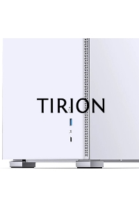 Корпус без блока питания JONSBO D41 STD SCREEN, Midi-Tower, no fan, 1xUSB-A 3.2 + 1xUSB-C 3.2, ATX, mATX, White