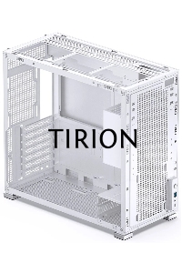 Корпус без блока питания JONSBO D41 STD SCREEN, Midi-Tower, no fan, 1xUSB-A 3.2 + 1xUSB-C 3.2, ATX, mATX, White