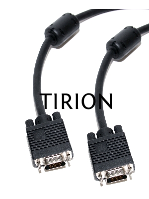 Кабель для монитора VGA (M) -) VGA (M), 1.8m, 5bites (APC-133-018) , ферритовые кольца