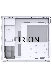 Корпус без блока питания JONSBO D41 STD SCREEN, Midi-Tower, no fan, 1xUSB-A 3.2 + 1xUSB-C 3.2, ATX, mATX, White