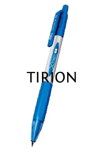 Ручка шариков. автоматическая Deli X-tream EQ11-BL синий мет./синий d=0.7мм син. черн. резин. манжета