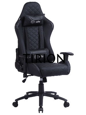 Кресло игровое Cactus CS-CHR-030BL черный сиденье черный эко.кожа с подголов. крестовина металл пластик черный