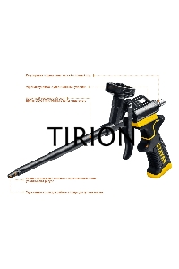Пистолет для монтажной пены Stayer BLACK PRO метал корпус тефлоновое покрытие 06862_z02