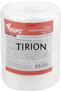Шпагат полипропиленовый КУРС 68181 1000 текс, 150 м, белый