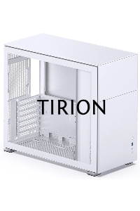 Корпус без блока питания JONSBO D41 STD SCREEN, Midi-Tower, no fan, 1xUSB-A 3.2 + 1xUSB-C 3.2, ATX, mATX, White