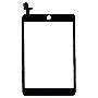 Сенсорное стекло (тачскрин) Ipad mini 3 (retina) + IC (A1599, A1600), черное