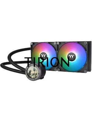 Система водяного охлаждения Thermaltake TH280 V2 Ultra ARGB Soc-AM5/AM4/1151/1200/1700 черный 4-pin 34.7dB Al+Cu LCD Ret (CL-W385-PL14SW-A)