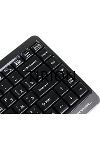 Клавиатура A4Tech Fstyler FK11 проводная USB серый/черный