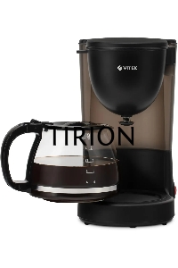 Кофеварка капельная Vitek VT-1500(MC) чёрный, исп. кофе - молотый, 1.25 л, 600 Вт