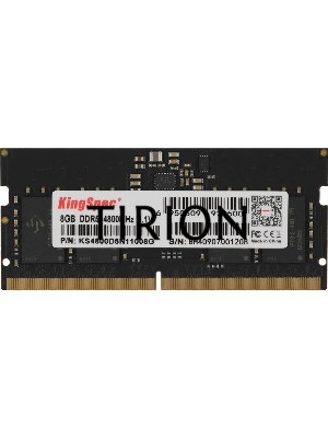 Оперативная память KingSpec, DDR5, 8GB (1x8 GB), 4800 MHz, CL40, SO-DIMM