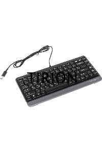 Клавиатура A4Tech Fstyler FK11 проводная USB серый/черный