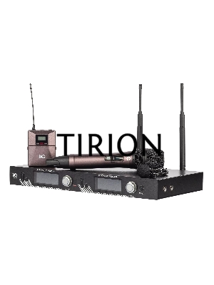 Радиосистема ITC T-521UT UHF двухканальная с петличным и ручным микрофонами, LCD дисплей, True Diversity, частотный диапазон 470-510 MHz.