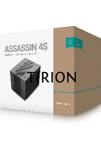 Кулер для процессора DEEPCOOL Assassin 4S черный, 140 мм, алюминий/медь, 1800 об/мин, 29.3 дБ, 4 pin, 250 Вт, 164 мм