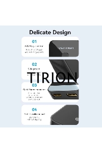 Переключатель - разветвитель Vention HDMI v2.0 4K двунаправленный 2x1/1x2