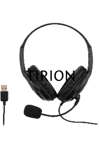 Наушники с микрофоном Oklick HS-M400 черный 1.8м накладные оголовье